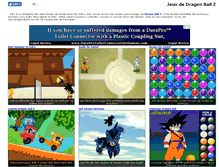 Tablet Screenshot of jeux2dragonballz.com